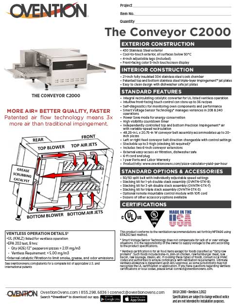 Conveyor C2000