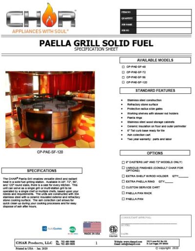 Paella Grill
