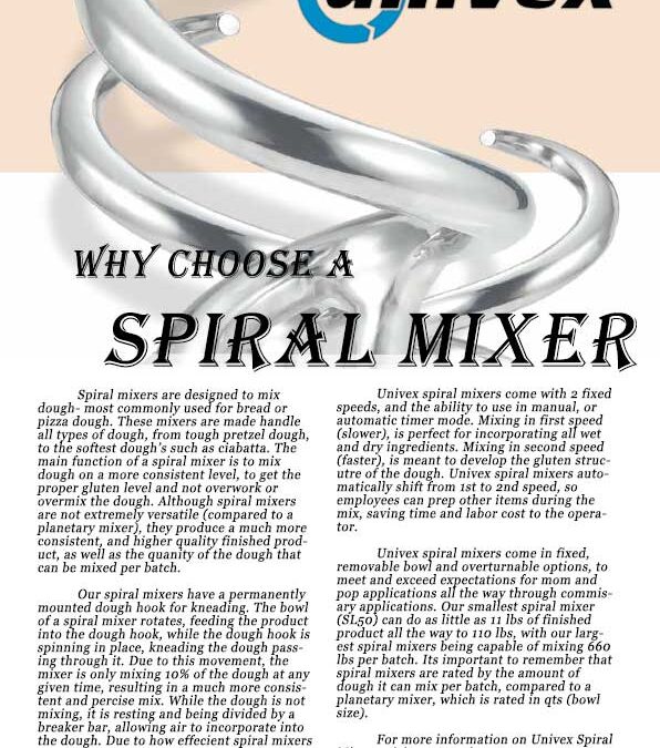 Why Choose a Spiral Mixer