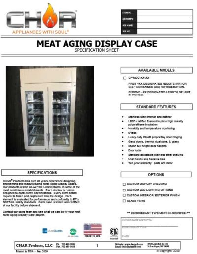 Meat Display Case